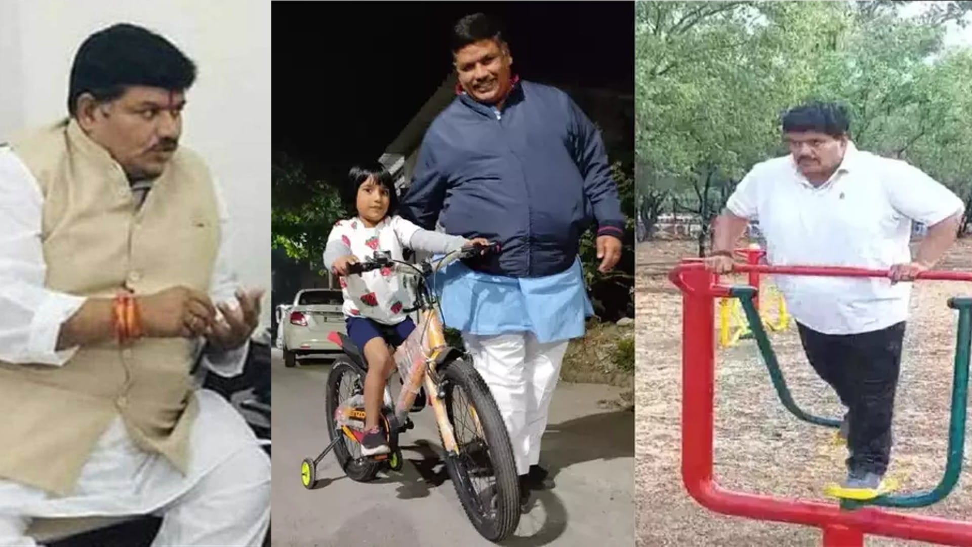 On Nitin Gadkari's challenge MP Anil Firojiya reduced 32 kg weight Union Minister gave a gift of 2300 crores
