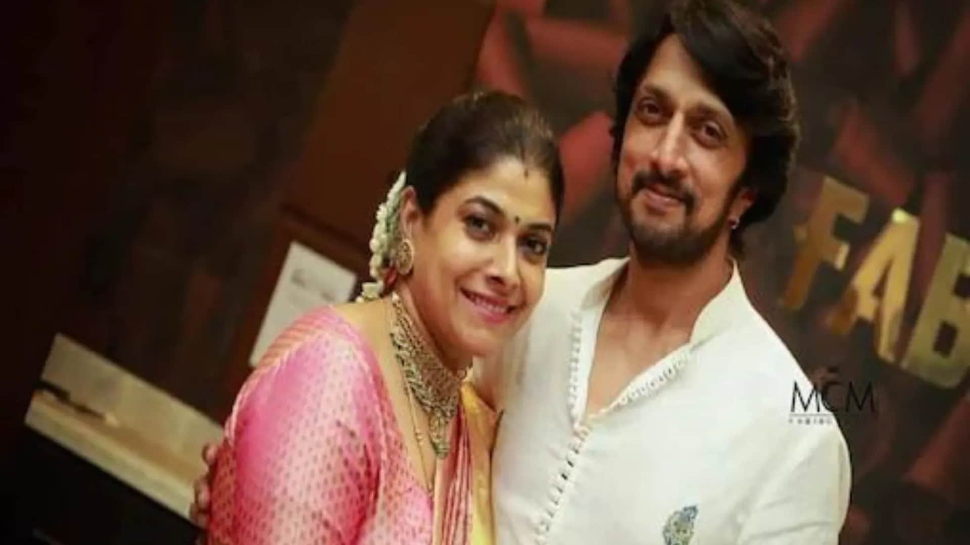 Know about Kiccha Sudeep Love Story with wife Priya Radhakrishna on their 23rd wedding anniversary