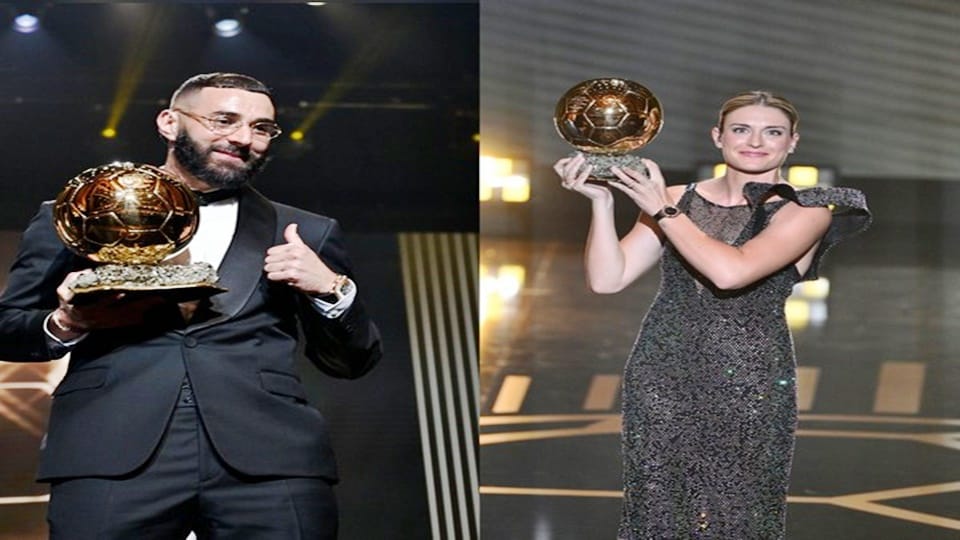 Ballon d'Or 2022: Karim Benzema, Alexia Putellas clinch top honours