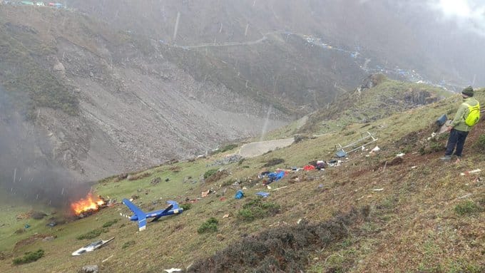 Kedarnath Helicopter Crash News: Dead Bodies Spread everywhere Painful Photos