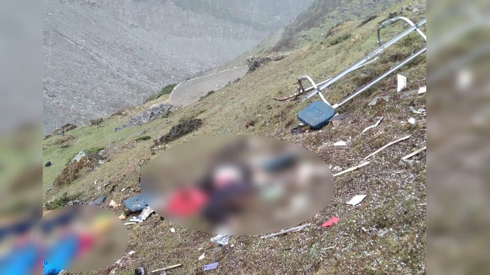 Kedarnath: Pilgrims in fear and Told How Helicopter Crash incident held