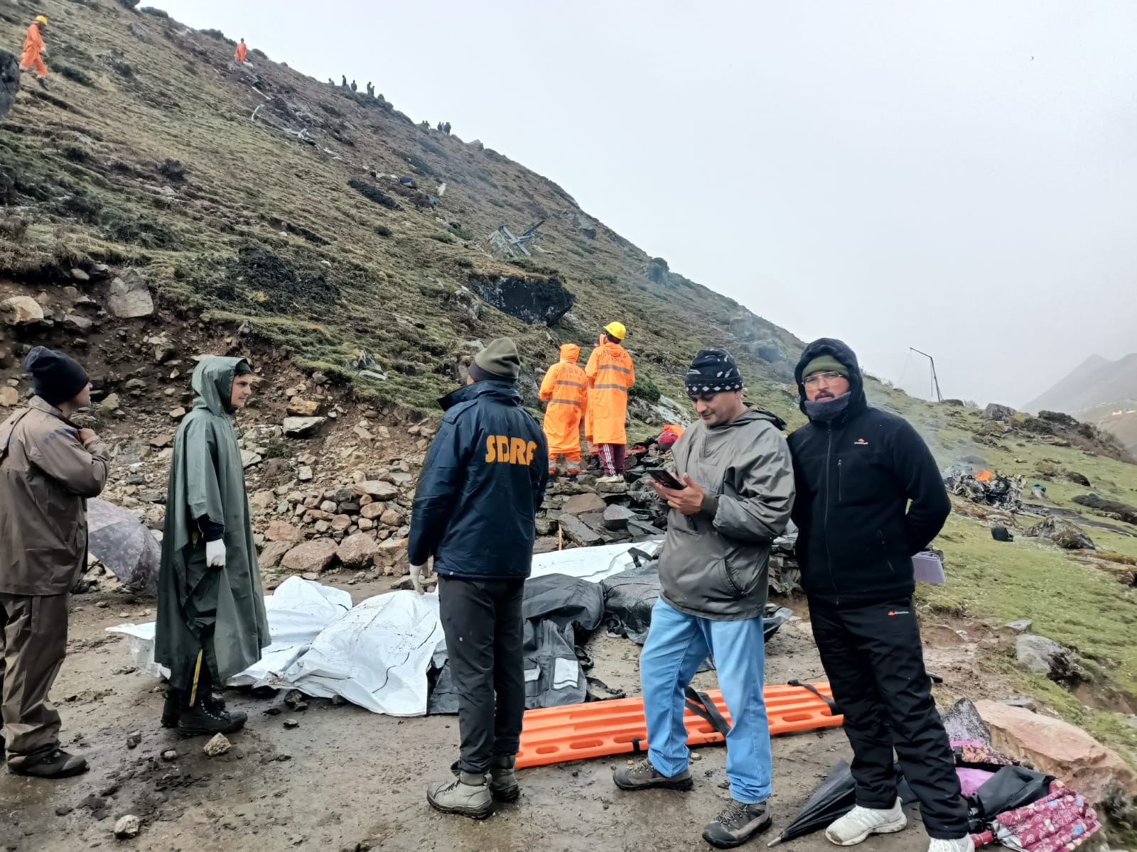 Kedarnath: Pilgrims in fear and Told How Helicopter Crash incident held