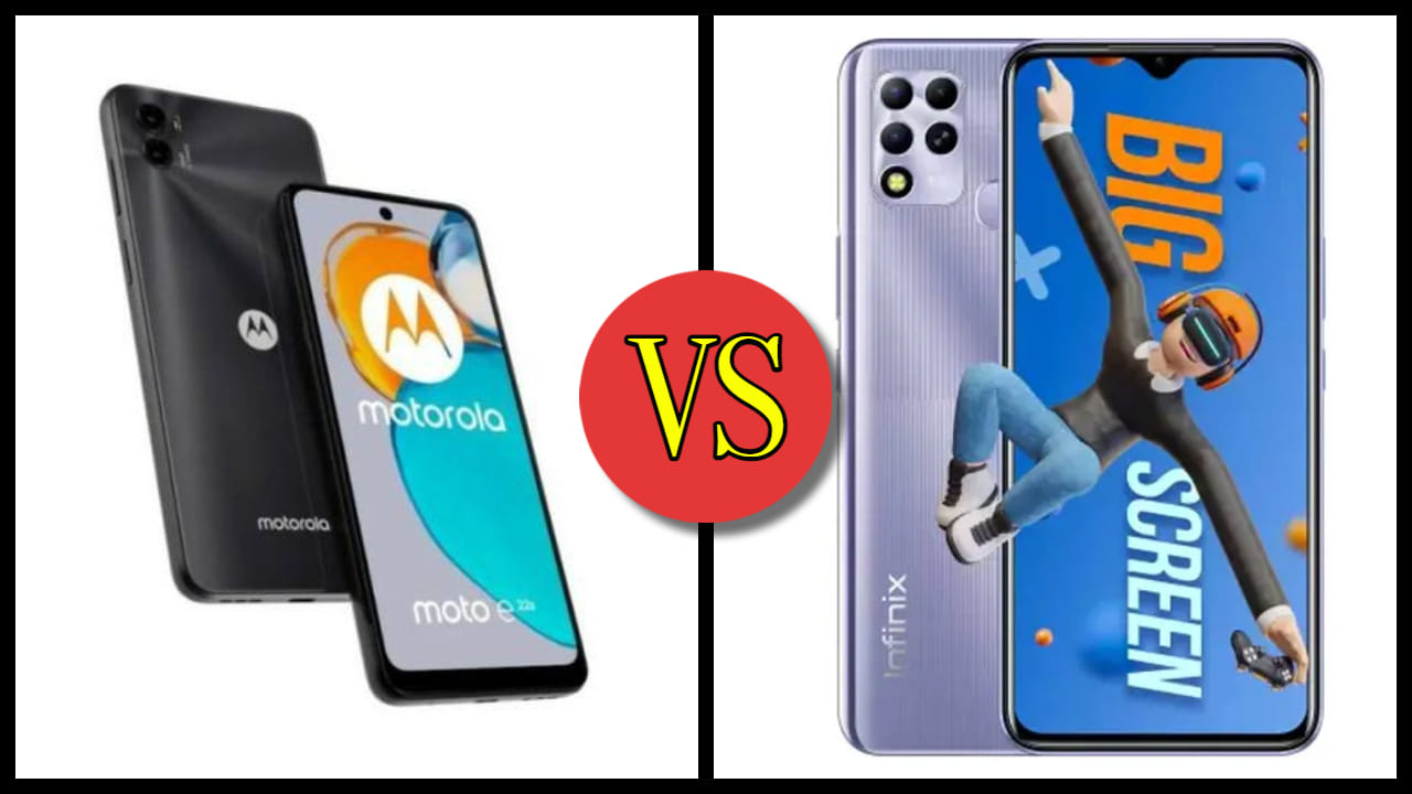 Moto E22s Vs Infinix Hot 12 which smartphone best phone under rs 10000