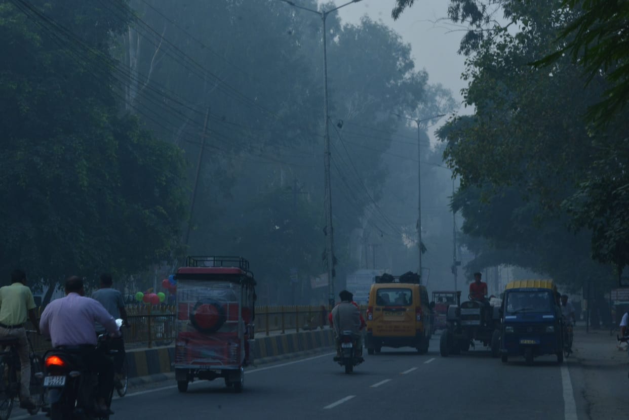 AQI 331, the air of the district became dangerous