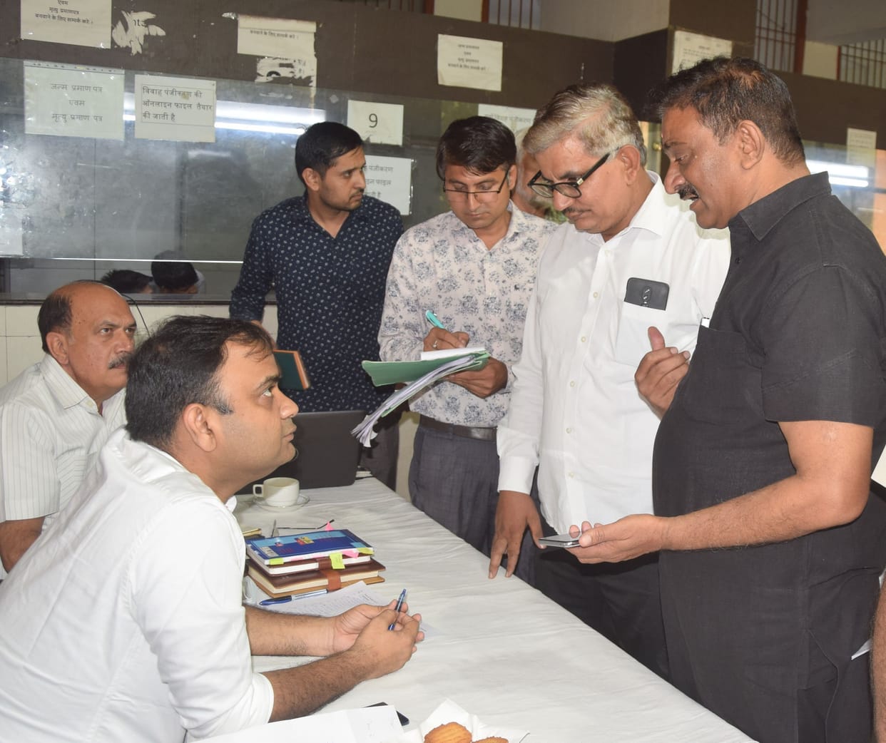 two employees of property tax branch suspended