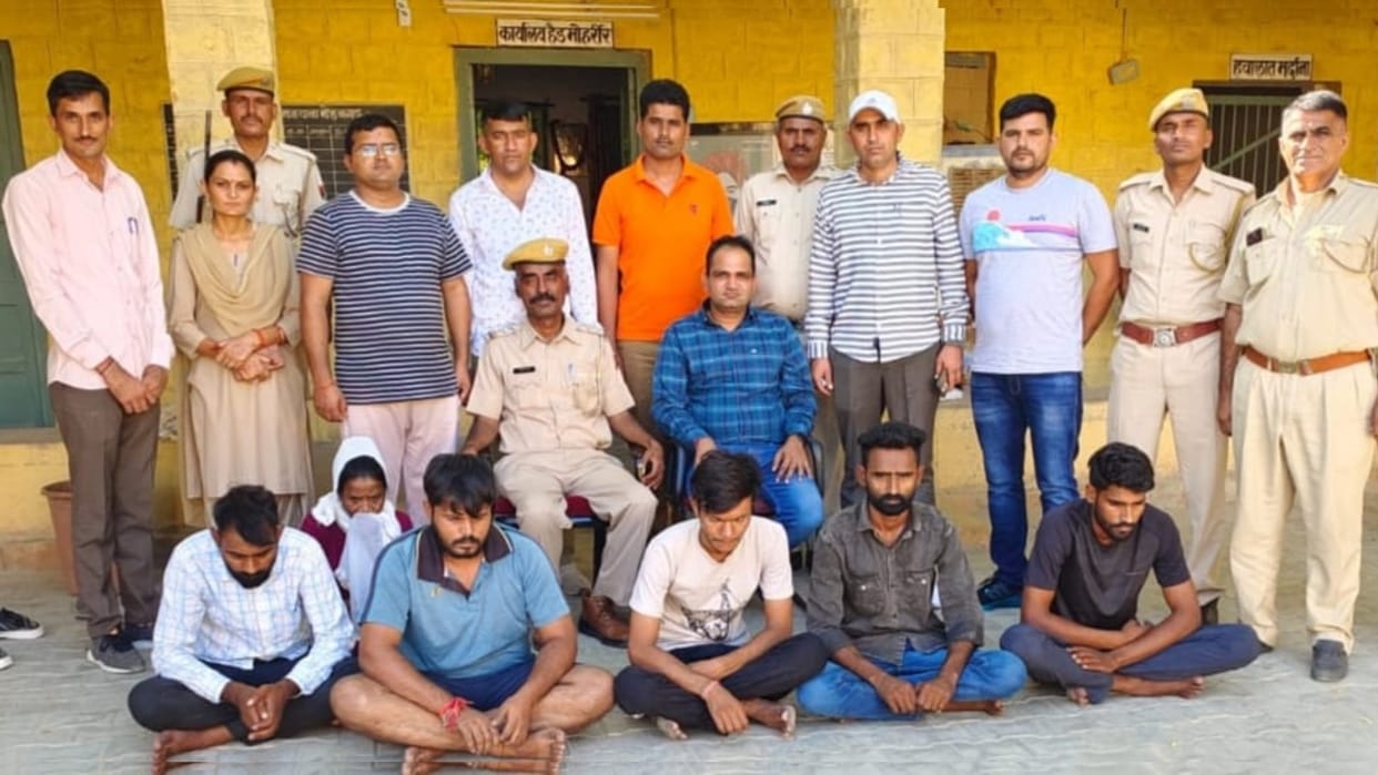 Six members of Nakabajan gang arrested in Jaisalmer