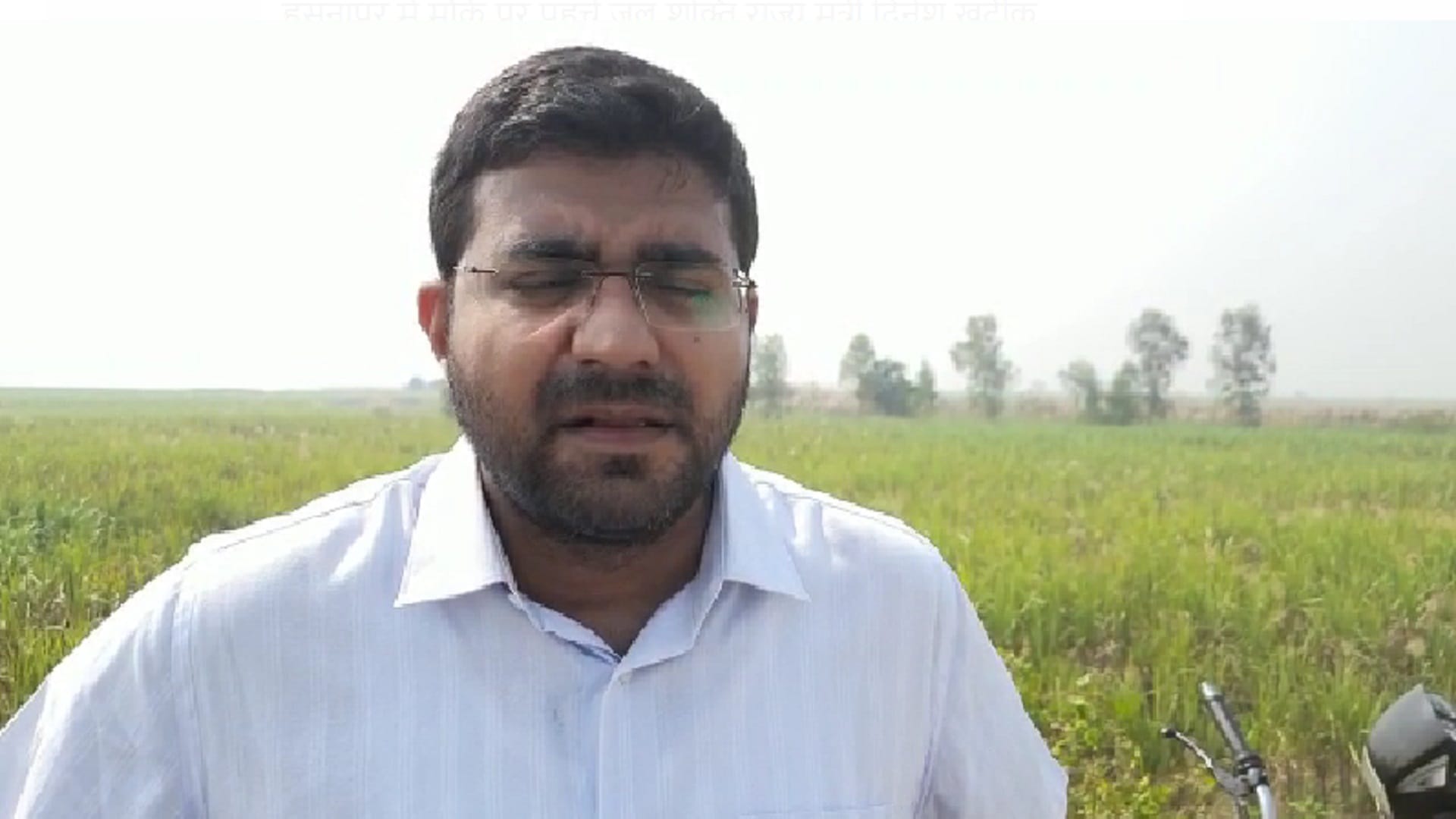 Harish-Satpal descended into the Ganges with a steamer to save drowning lives