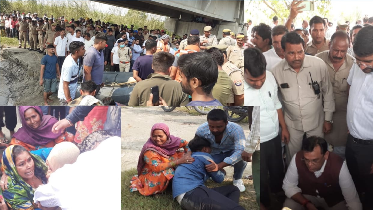 Meerut Hastinapur boat accident: people have told the painful story of their eyes after surviving the accident