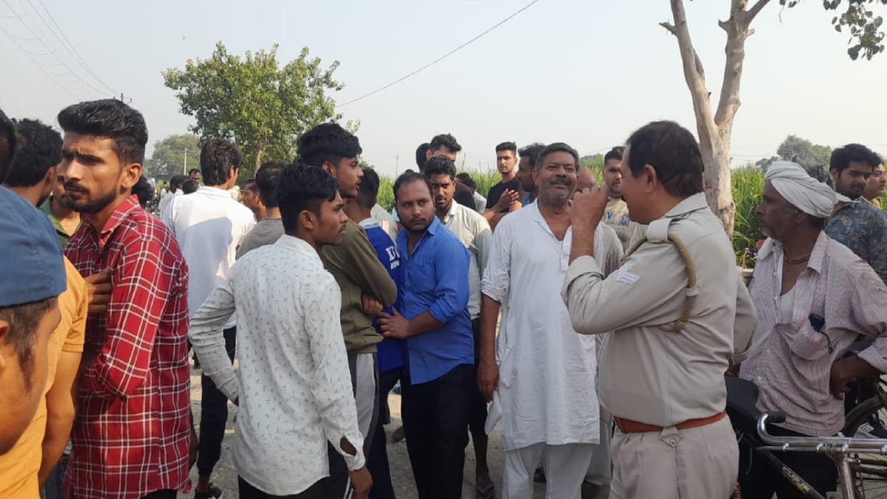 Meerut: Wrong mischief on the tomb of Baba Ramnath, huge resentment among villagers