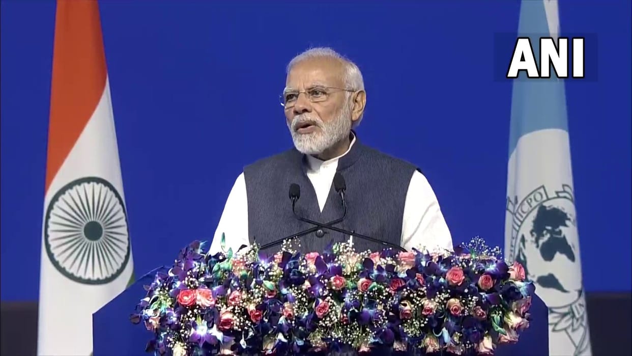 PM Narendra Modi speaks in 90th convention of Interpol news and updates