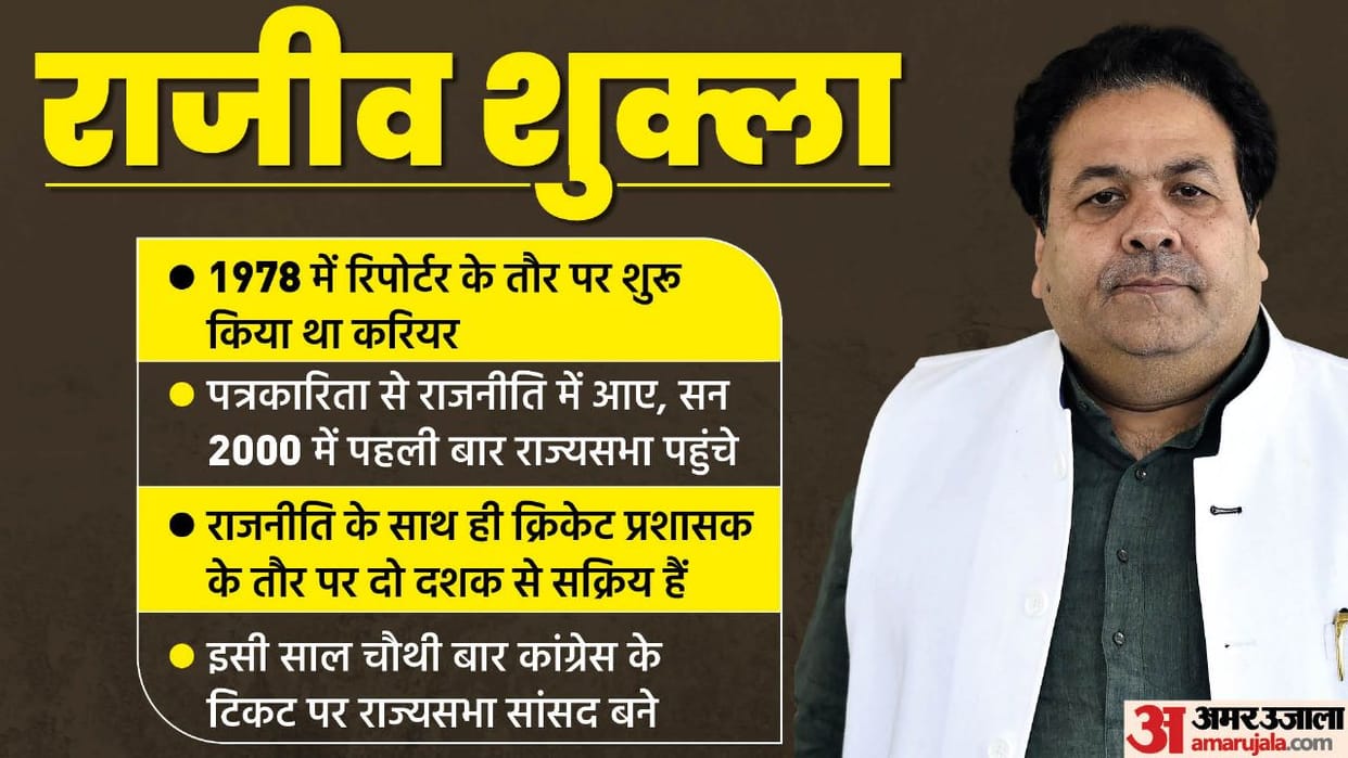 BCCI AGM: Rajeev Shukla Congress MP and Cricket Administrator career Explained