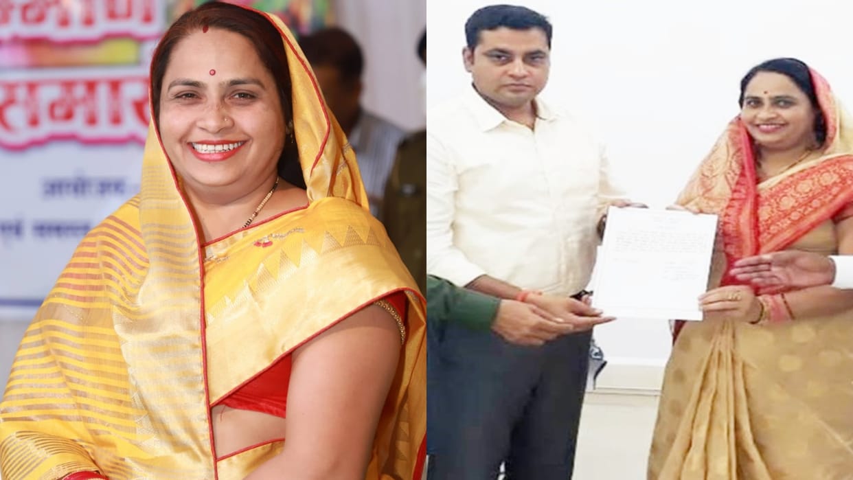 Congress Sena Patel elected Alirajpur Municipality President