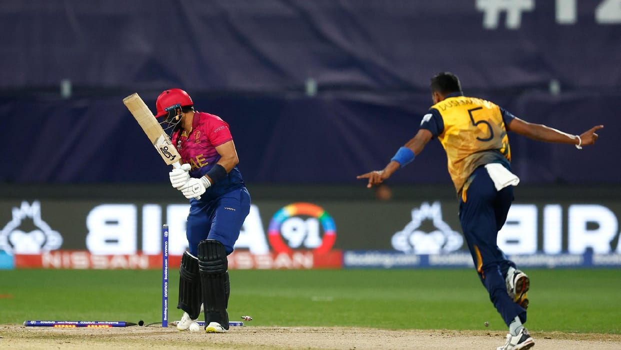 SL vs UAE T20 Live Score: T20 World Cup 2022 Sri Lanka vs UAE Match Scorecard and Result News Updates in Hindi
