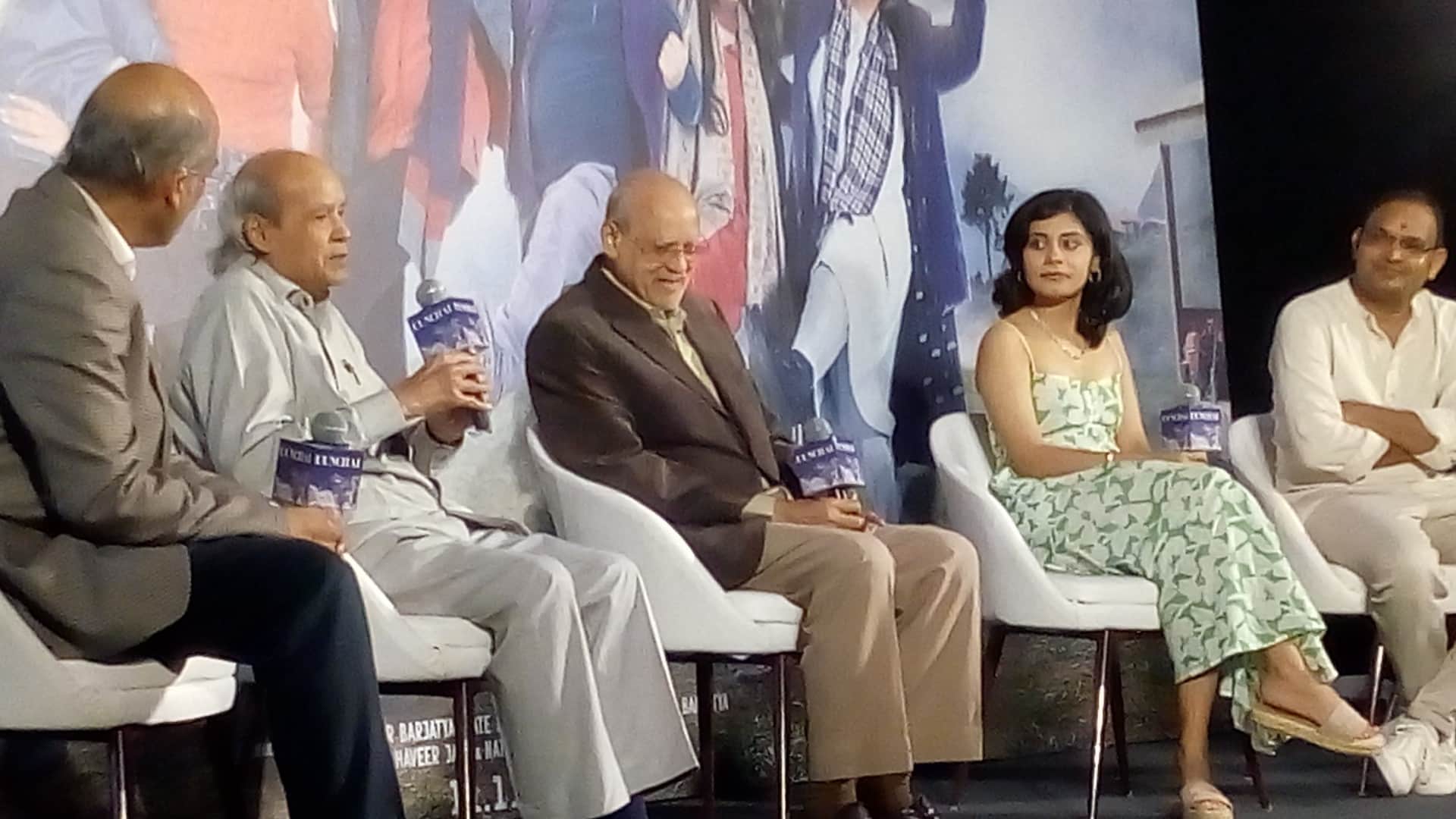 Uunchai Director Sooraj R Barjatya Talks about Amitabh Bachchan Anupam Kher Boman Irani Trailer Launch Event