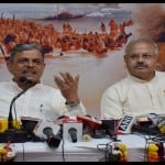 Prayagraj News :  प्रेसवार्ता में बोलते संघ के सह कार्यवाह दत्तात्रेय होसबले।