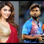 urvashi rautela ,rishabh pant