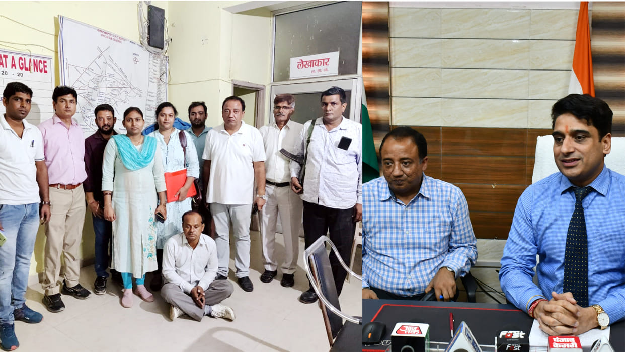 Health department team of Jhajjar busted inter-state fetal sex screening gang in Ghaziabad