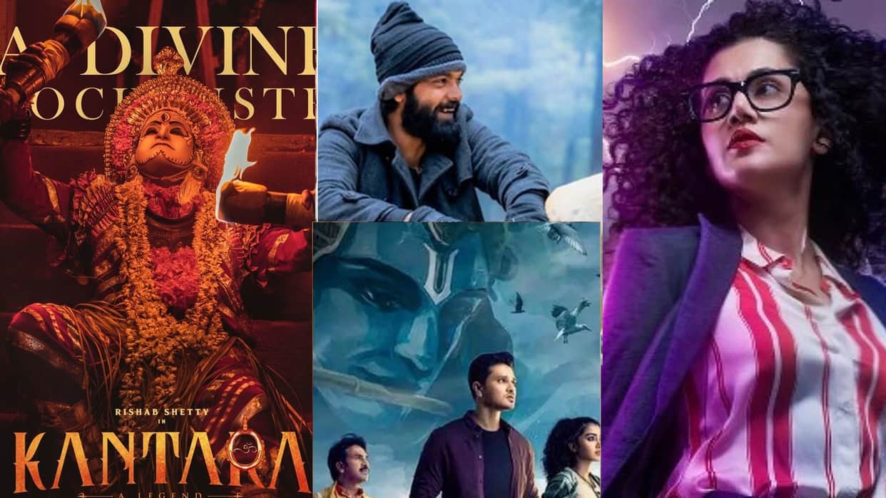 South Bollywood low budget movies released in 2022 and their box office collection Kantara Karthikeya 2