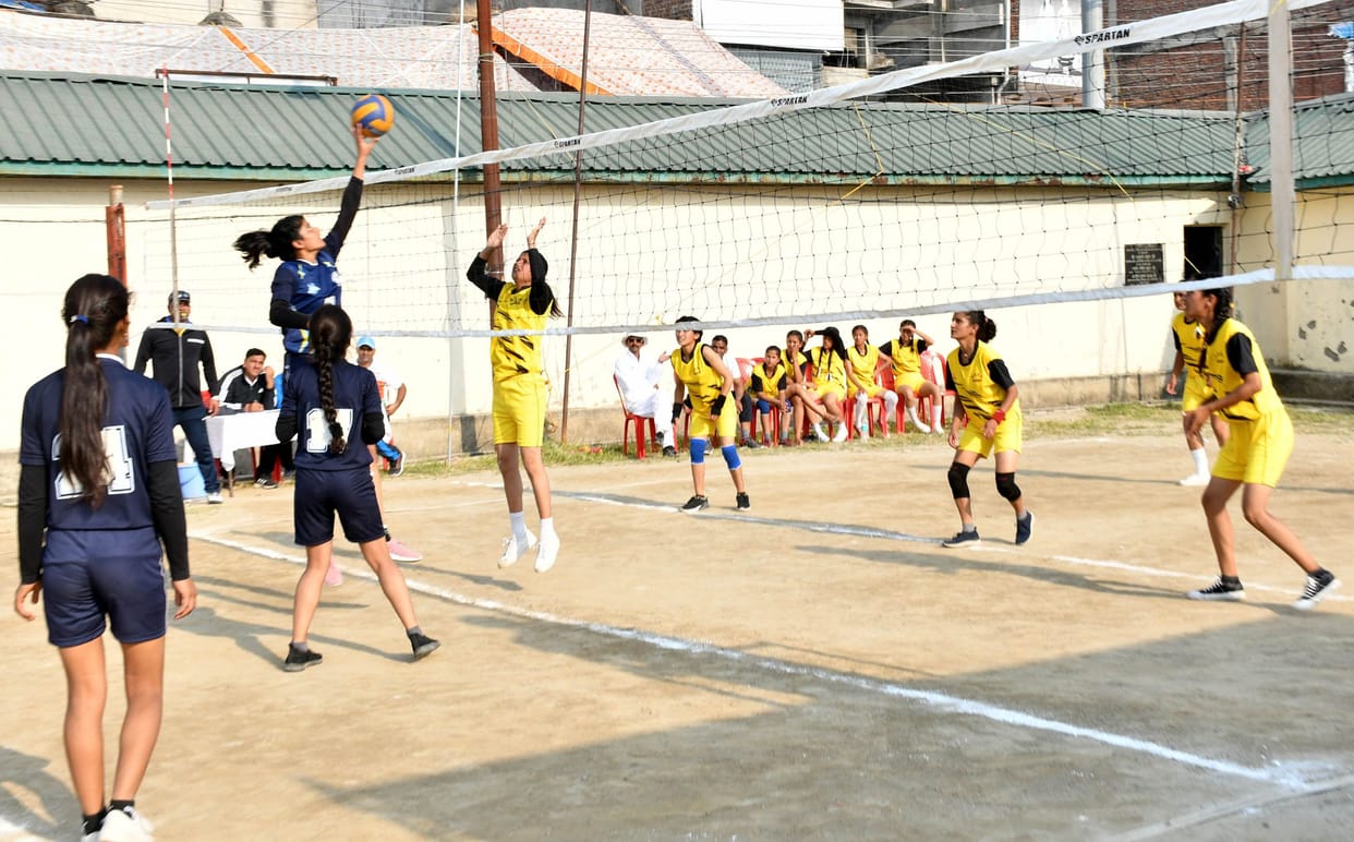 Brilliant victory of Kangra in kabaddi and volleyball competition