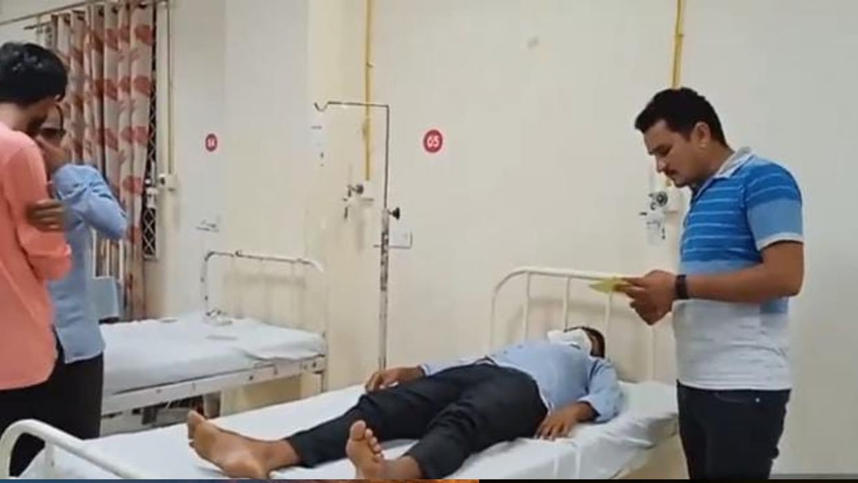 Bolero-riding miscreants robbed a young man in Churu threw him in the middle of the way and ran away