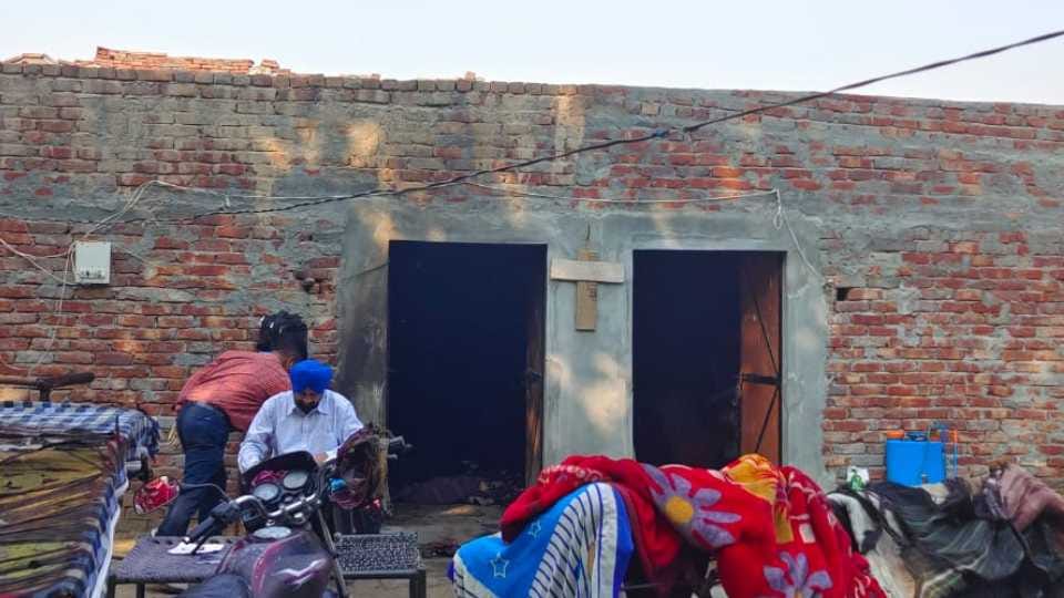 Five including wife and children burnt alive by a man in Jalandhar