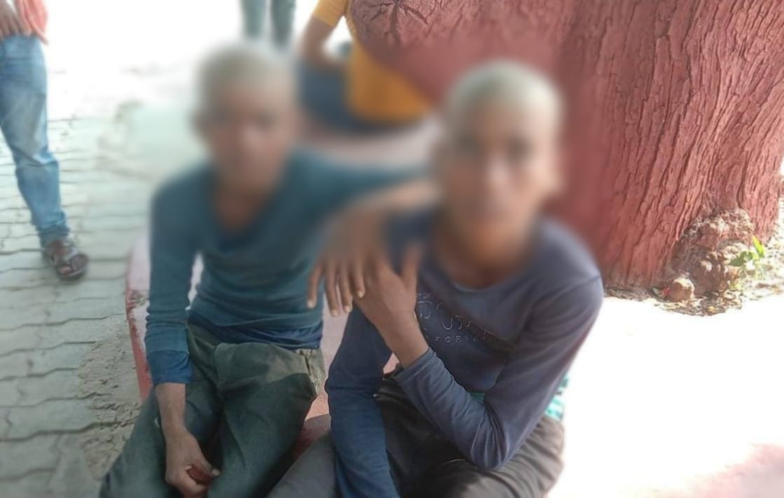 the teenagers who went to the junk picker on suspicion of theft got their heads turned