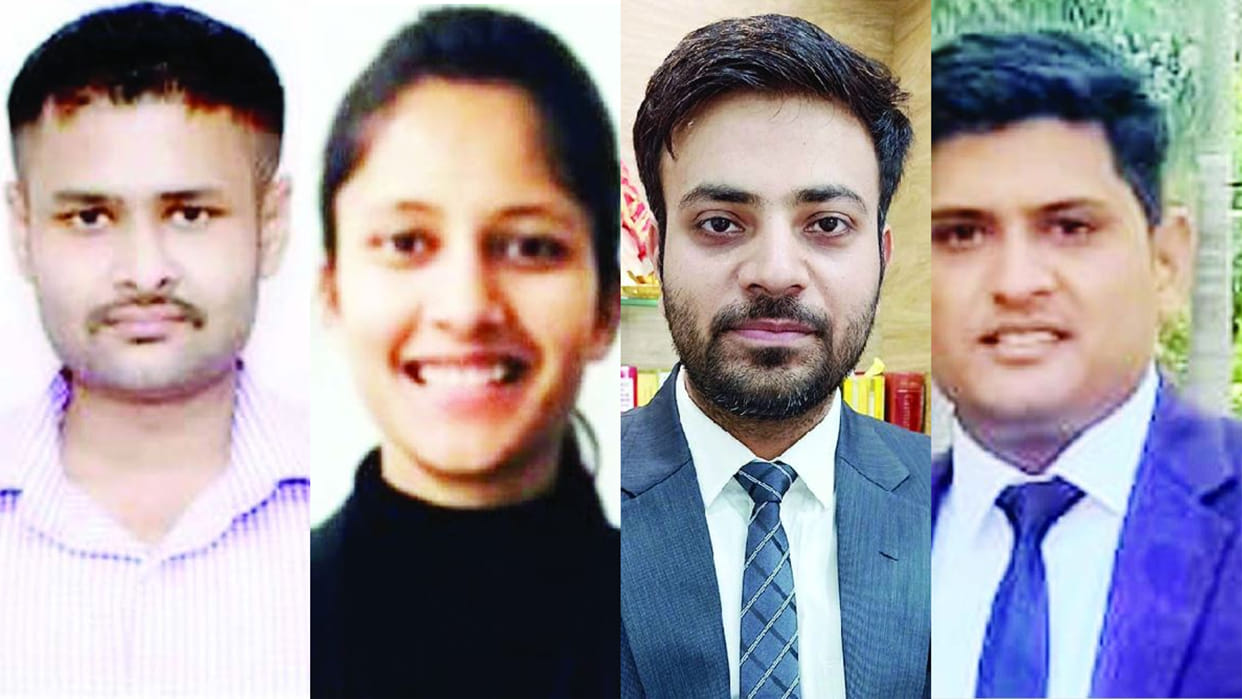 Seven youths of Hisar, including the son of a masons became judges