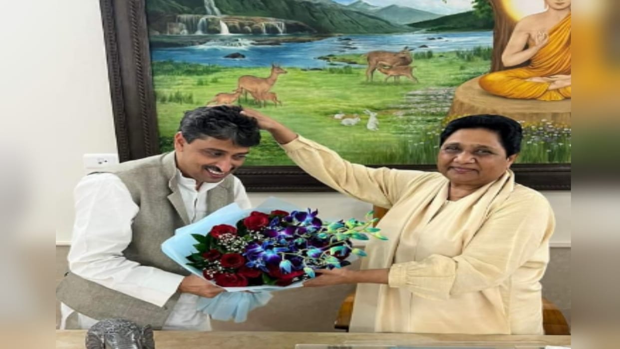 Imran Masood rode on an elephant, BSP made western UP convener of the party before the body elections