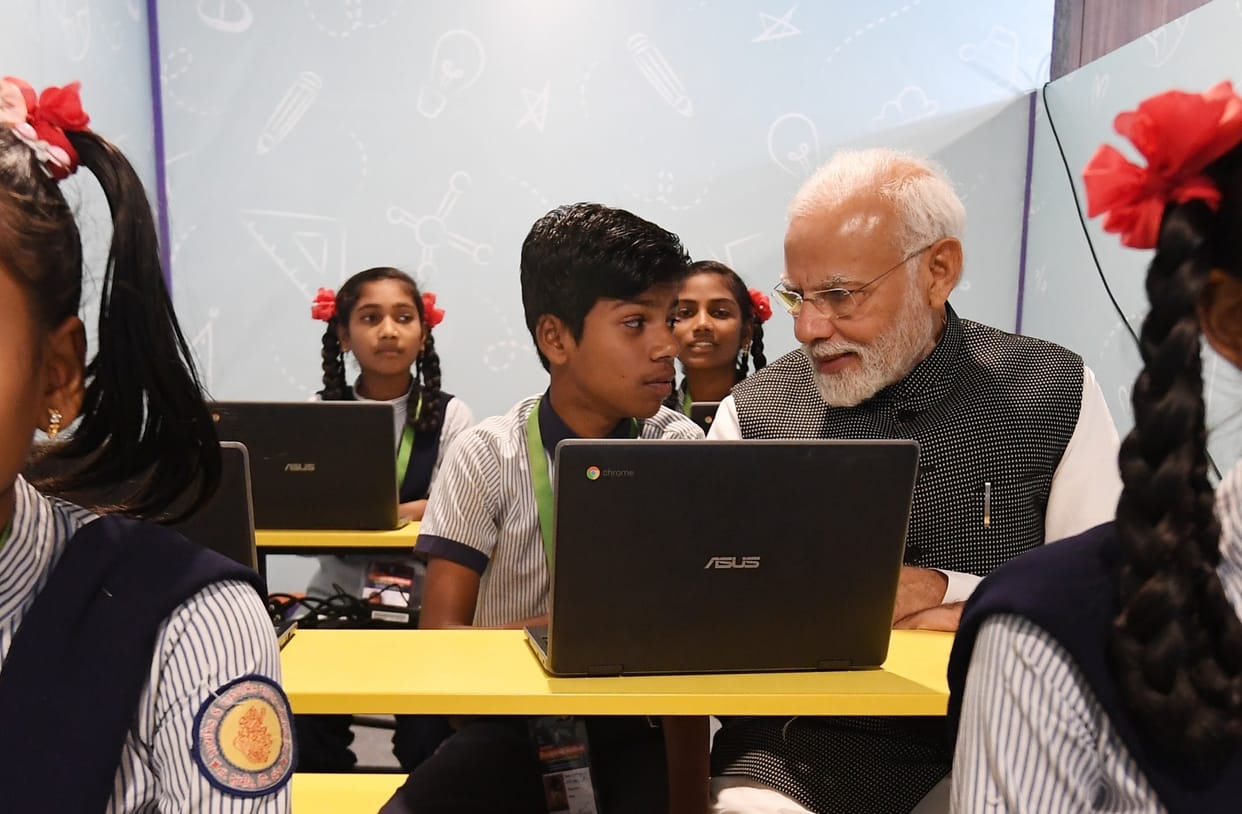 PM Modi launched the Mission Schools of Excellence in Gandhinagar Gujarat