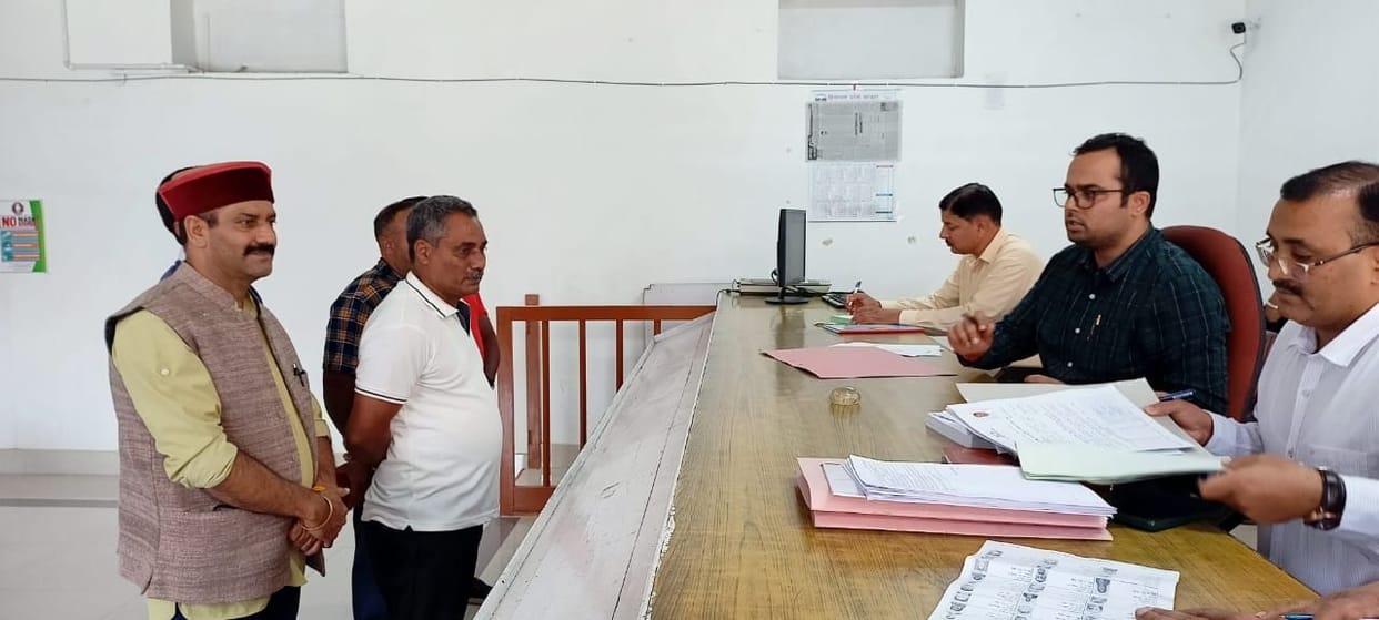 zip vice president naresh filed nomination as independent candidate