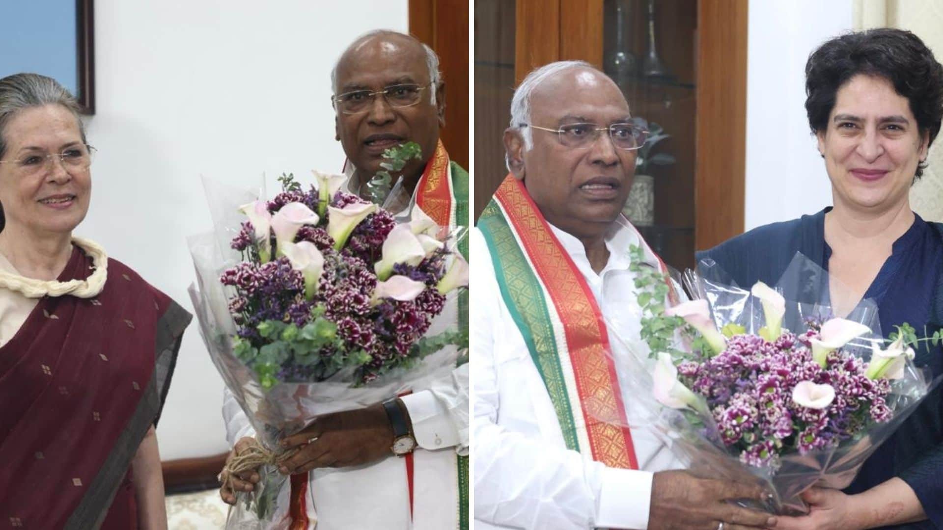 After becoming the President, what decisions has been taken by Mallikarjun Kharge?