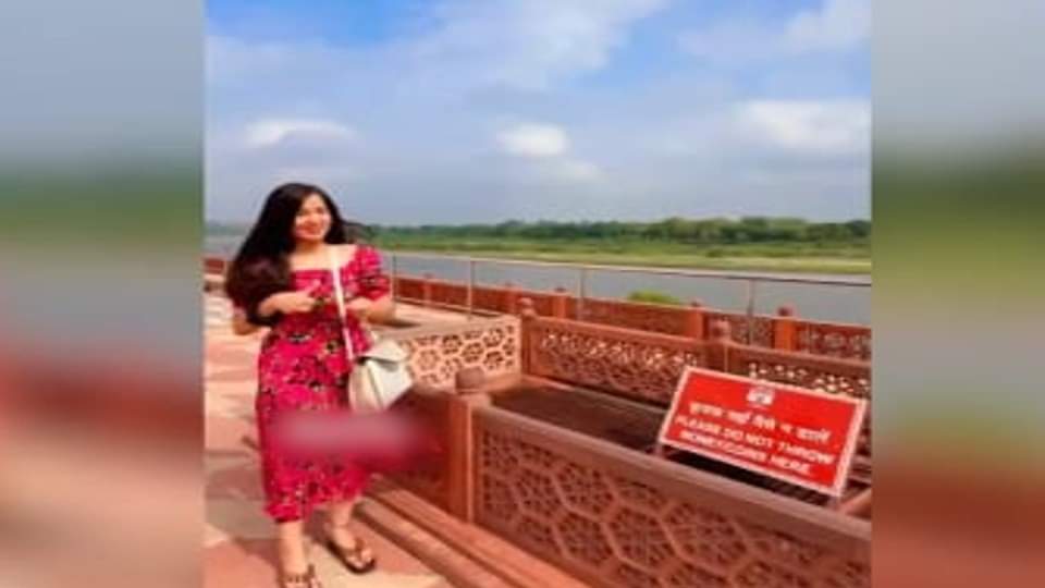 Girl breaks rules to shoot Instagram reel at Taj Mahal