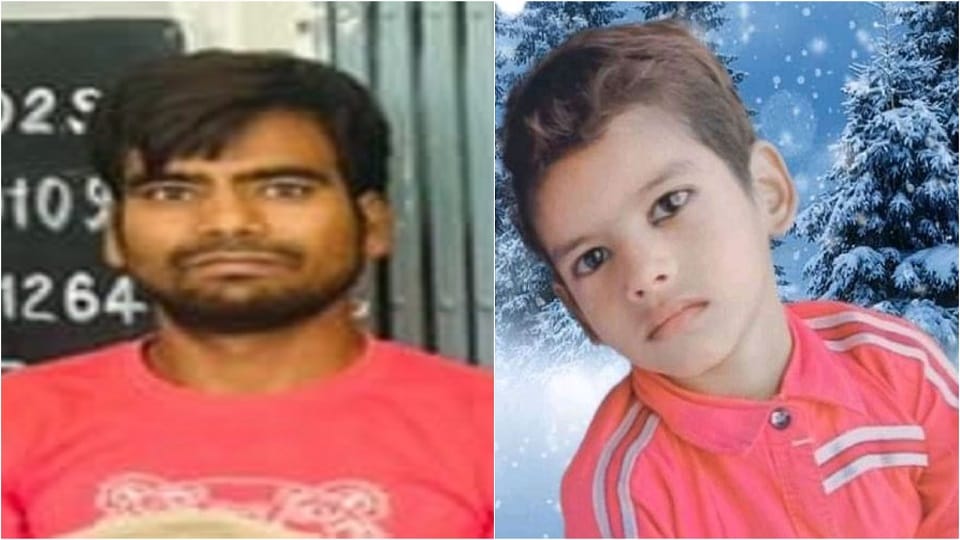 killing a seven-year-old innocent son accused father cried bitterly