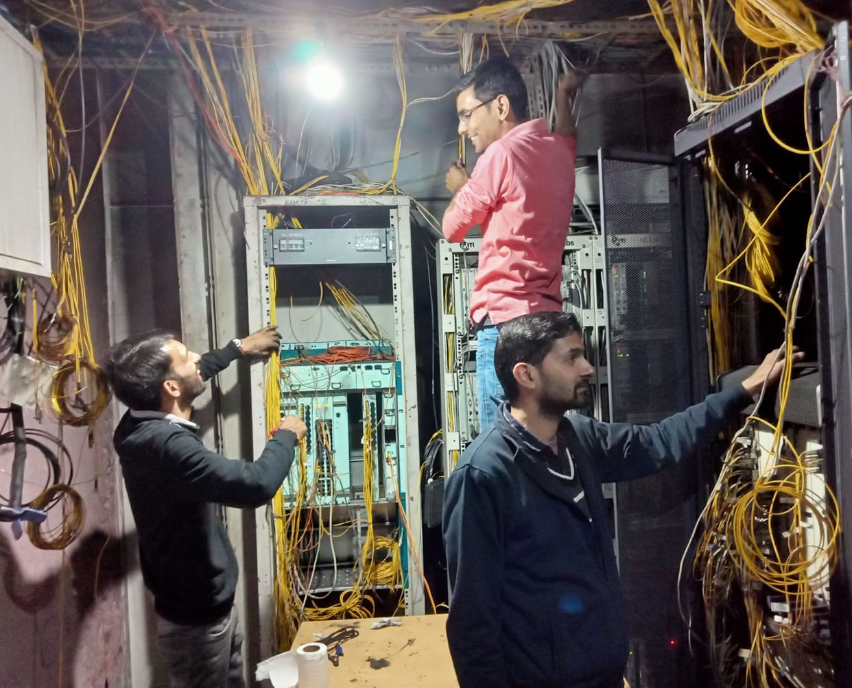 BSNL Landline Repairing Works On