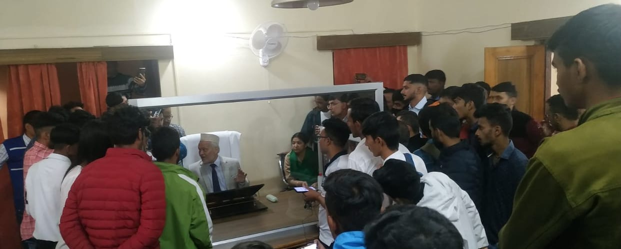 Student Protest Over Student Union Election