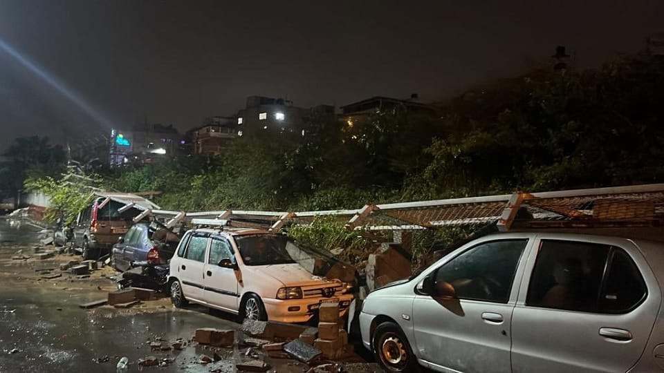 Bengaluru Rain Today, Many Roads Flooded, Cars Damaged