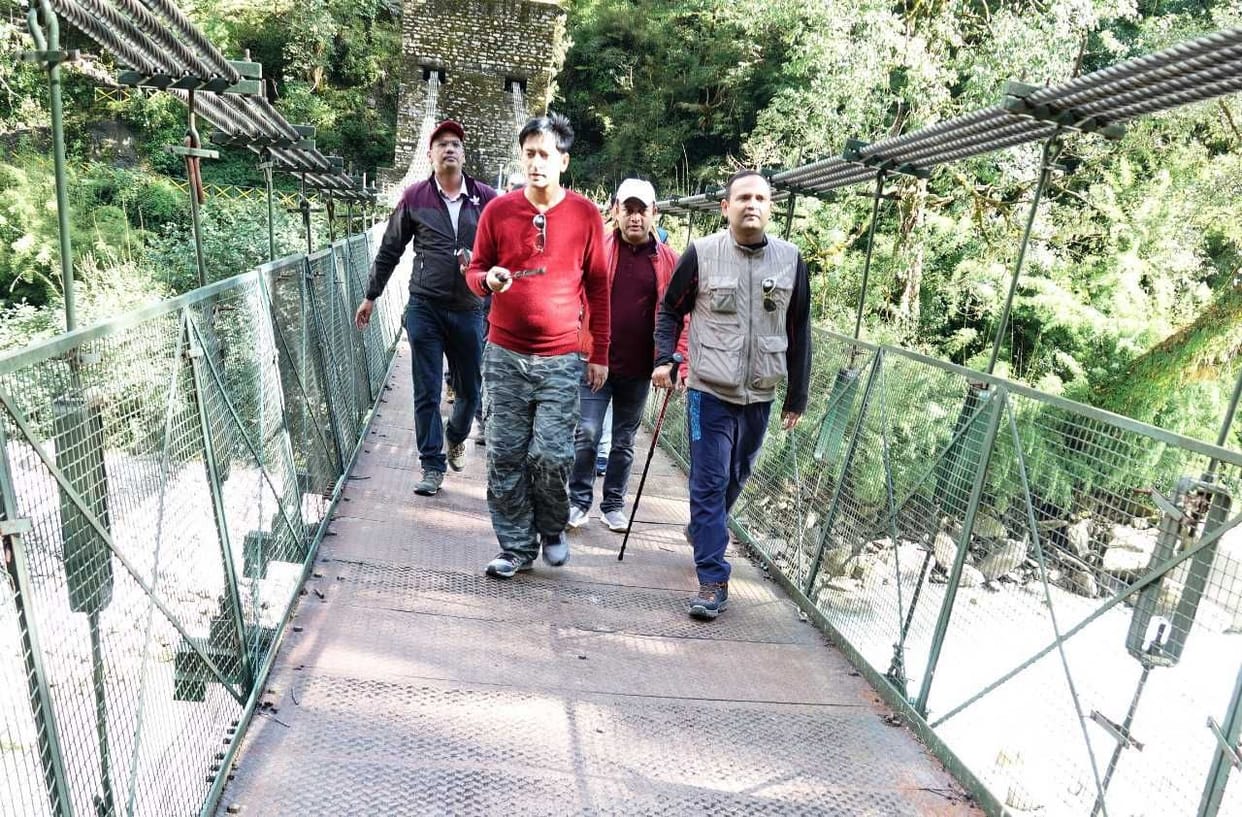 New Track Should Be Devloped In Pindari, Said Commissioner
