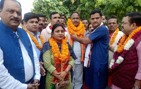 Bhanu Pratap alone filled the form for block headship in Nigohi
