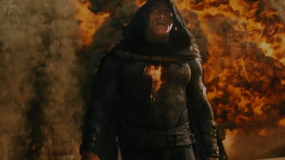 Black Adam Review in Hindi by Pankaj Shukla DC Comics Warner Jaume Collet-Serra Dwayne Johnson Pierce Brosnan