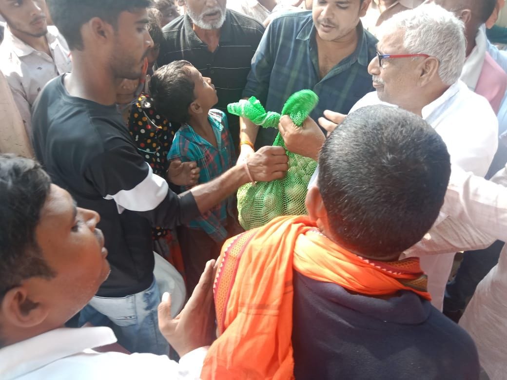 relief supply provided to 1450 families