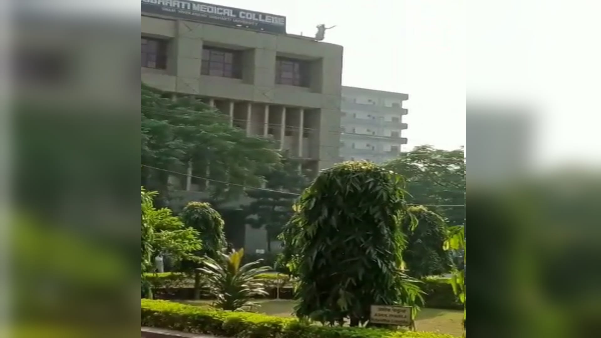 BDS student try committed suicide by jumping of fourth floor in Subharti Medical college
