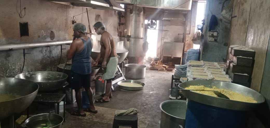 Chief Minister's flying squad raided two shops, filled seven samples