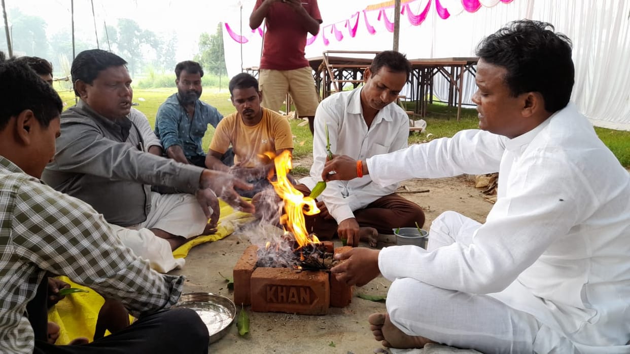 Suheldev Swabhiman Party cleaned the ground