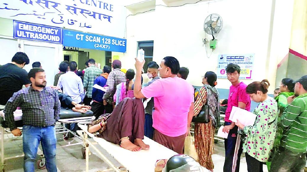 GMC Jammu Ultrasound test quality questioned being done in just 3 to 4 minutes