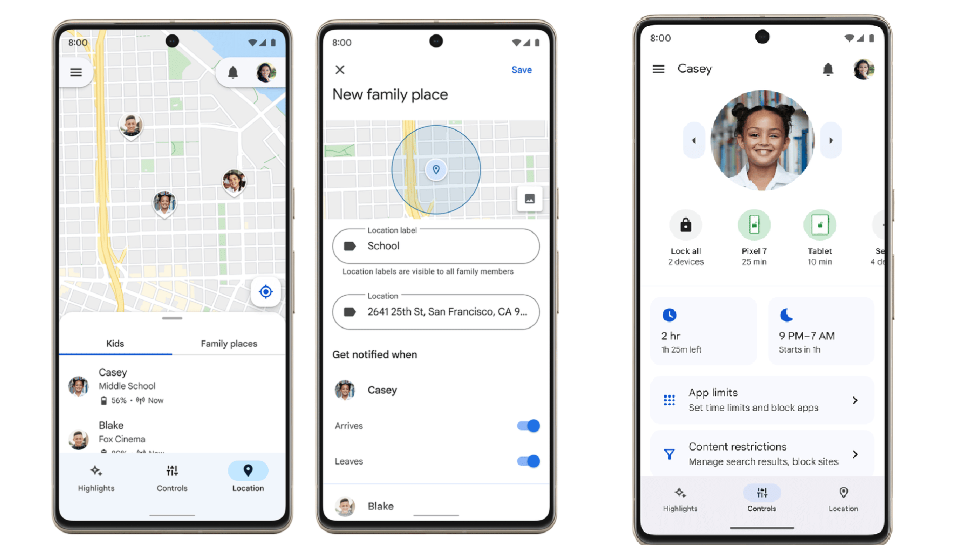 Google introduces a revamped Family Link app along with Locations sharing