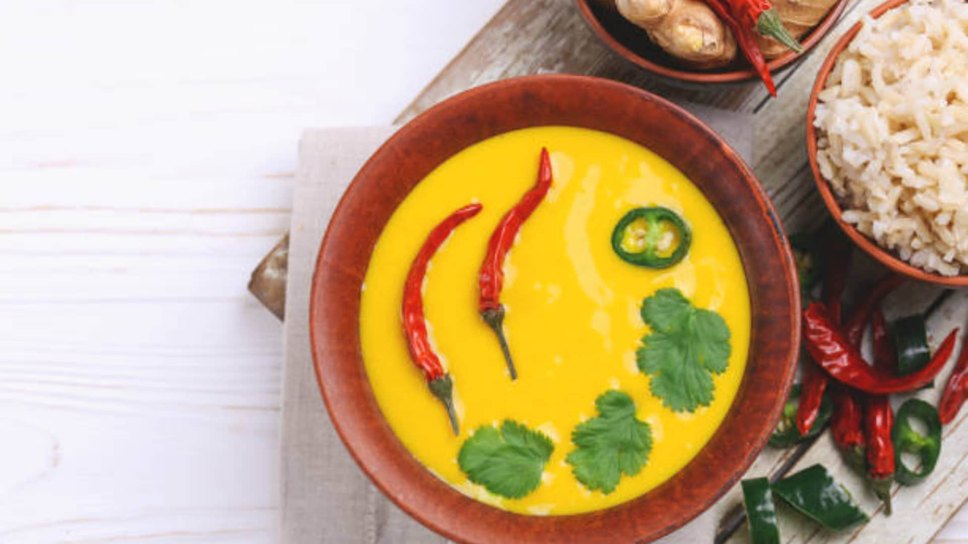 Govardhan Puja 2023 how to make Kadhi chawal shri krishna bhog Kadhi chawal kaise banayein