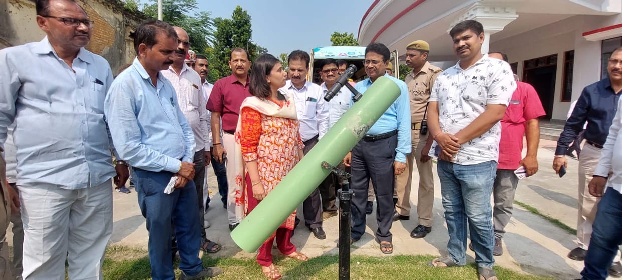 DM flagged off Jai Vigyan Rath