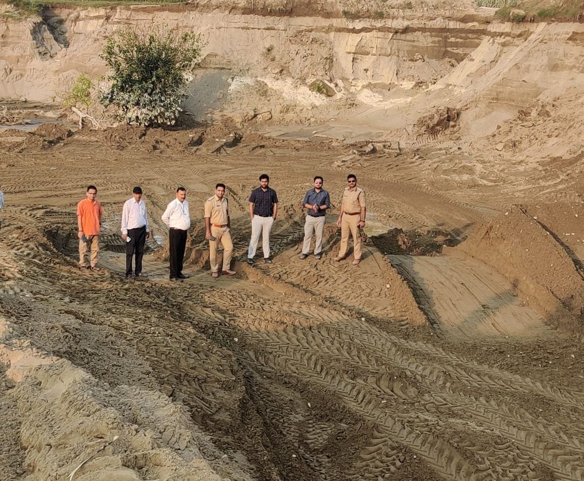 More Mining in Kosi River Sultanpur Patti