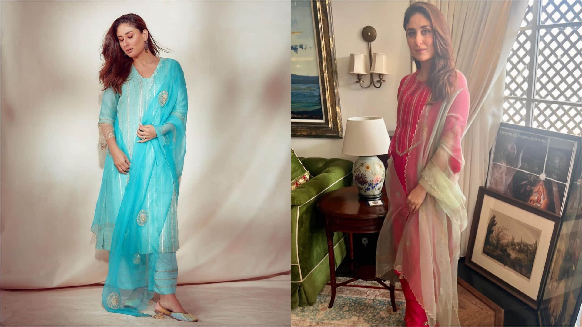 diwali look 2022 wear kurta and look stylish like rashmika mandanna kareena kapoor