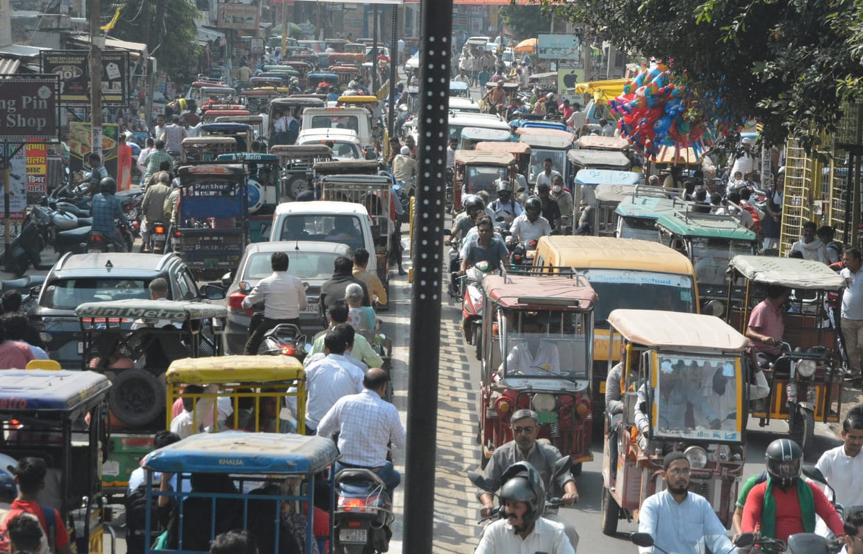 City stuck in jam, people's problems increased